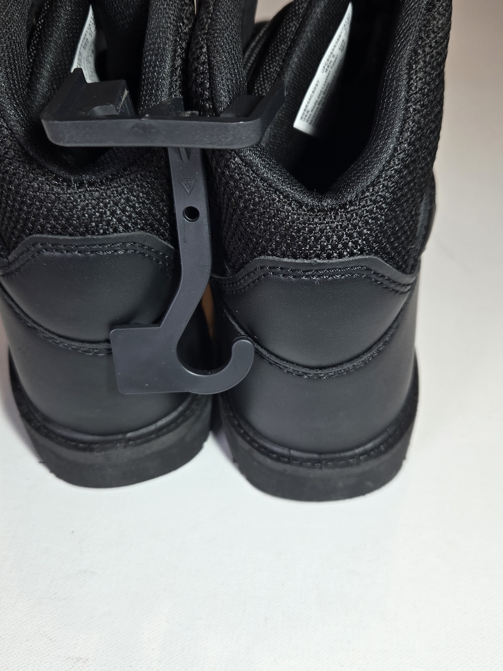 Brahma Steel Toe Black Men's Work Boots - Durable Lace-Up Safety Style 9.5W - Picture 4 of 5